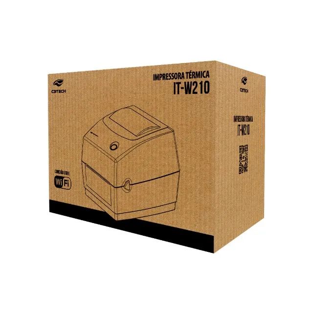 Impressora de Etiqueta C3Tech IT-W210 (Interface USB e Wi-Fi) - WZetta - Foto 5