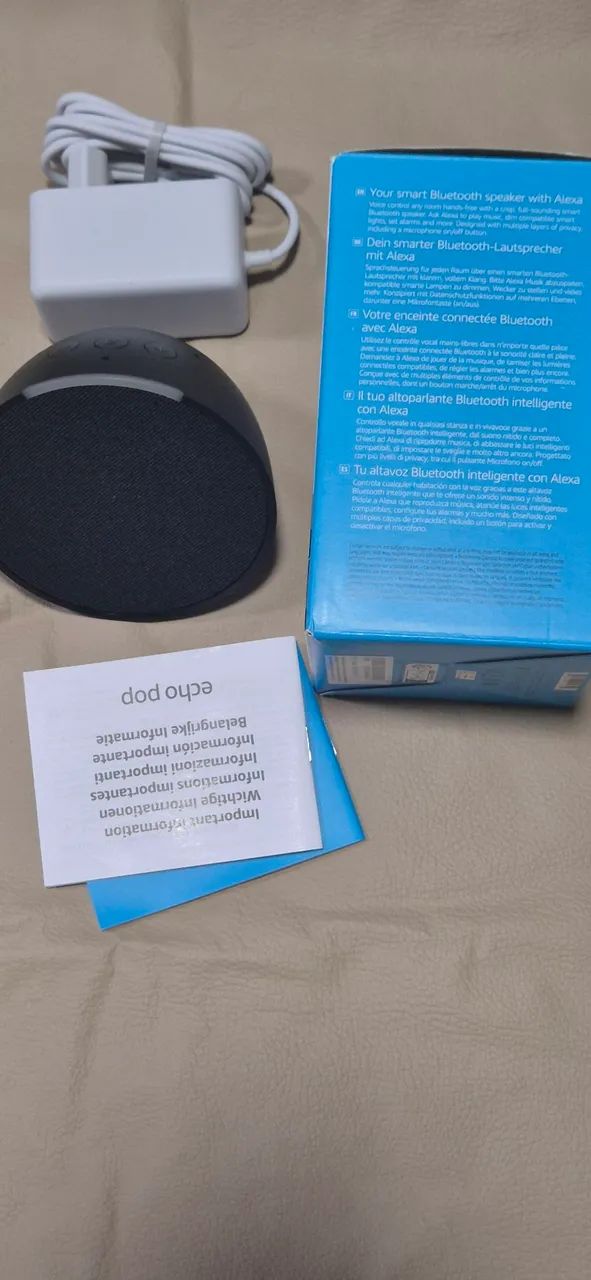 Amazon Echo Pop Alexa - Novo, Nunca Configurado - Foto 2