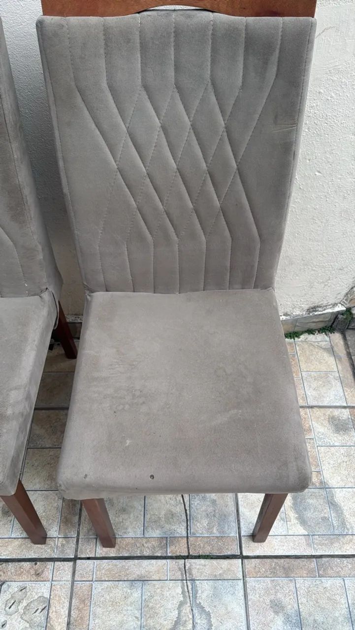 Cadeiras estofadas 