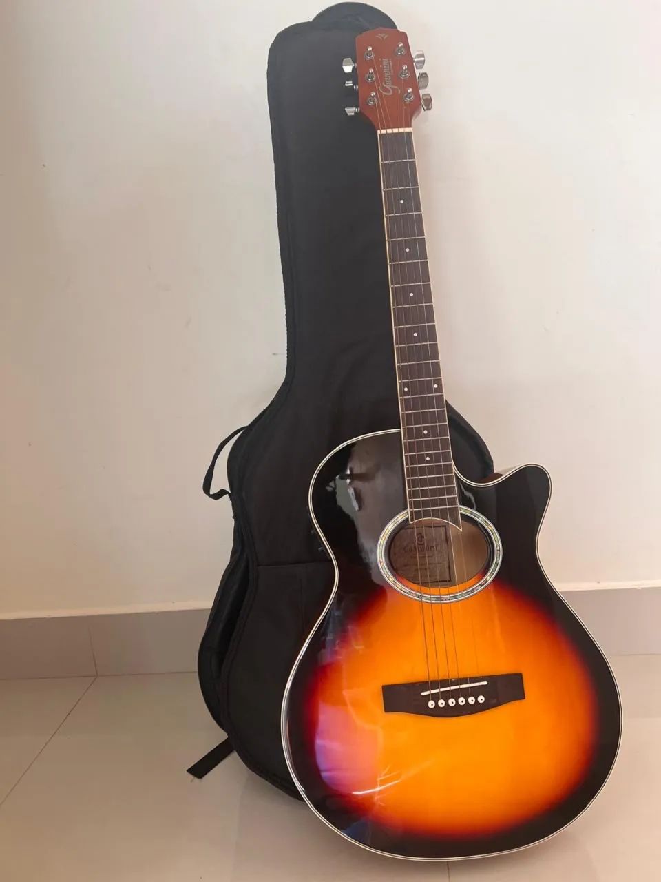 Violão Giannini Performance + Capa - Excelente Estado - Foto 5