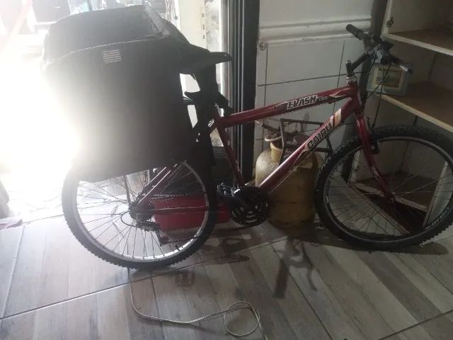 Bike de alumínio nova zerada com beg
