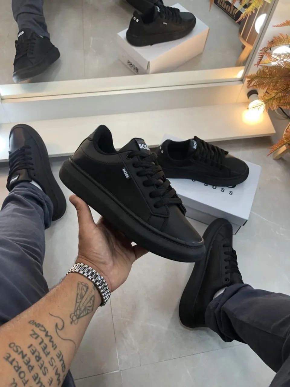 Sapatênis Preto Boss