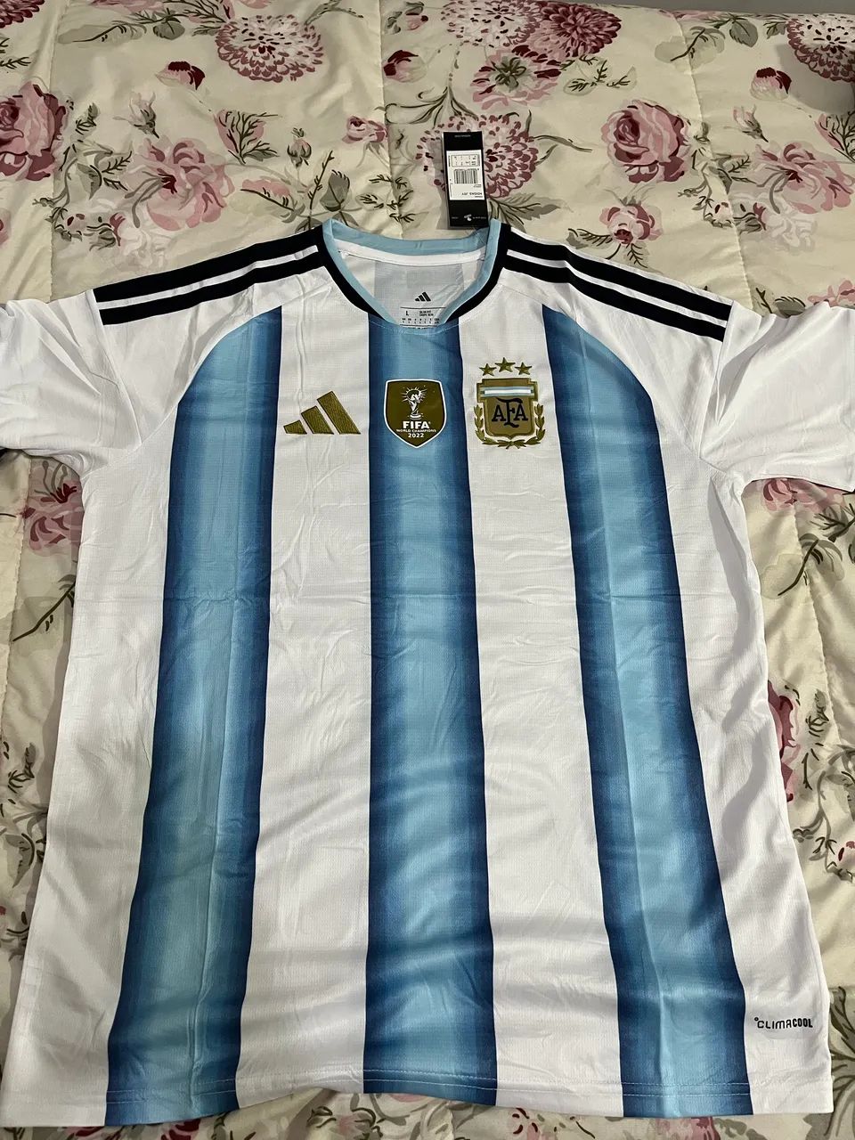 Camisa Argentina Patch Campeã  2026 - Foto 2