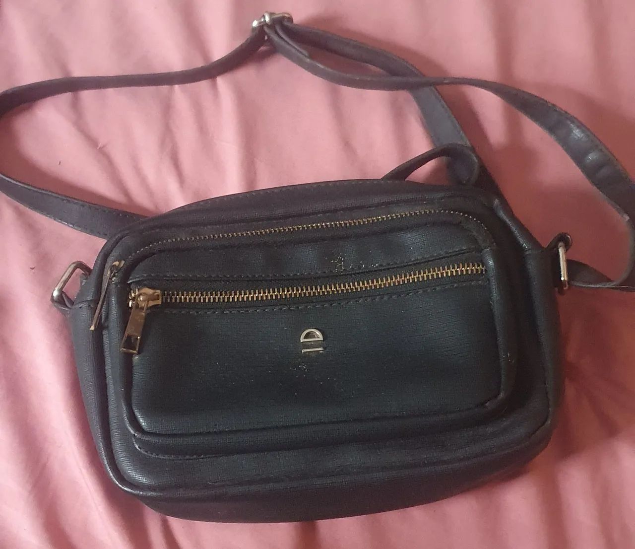 Bolsa de Couro de Ombro