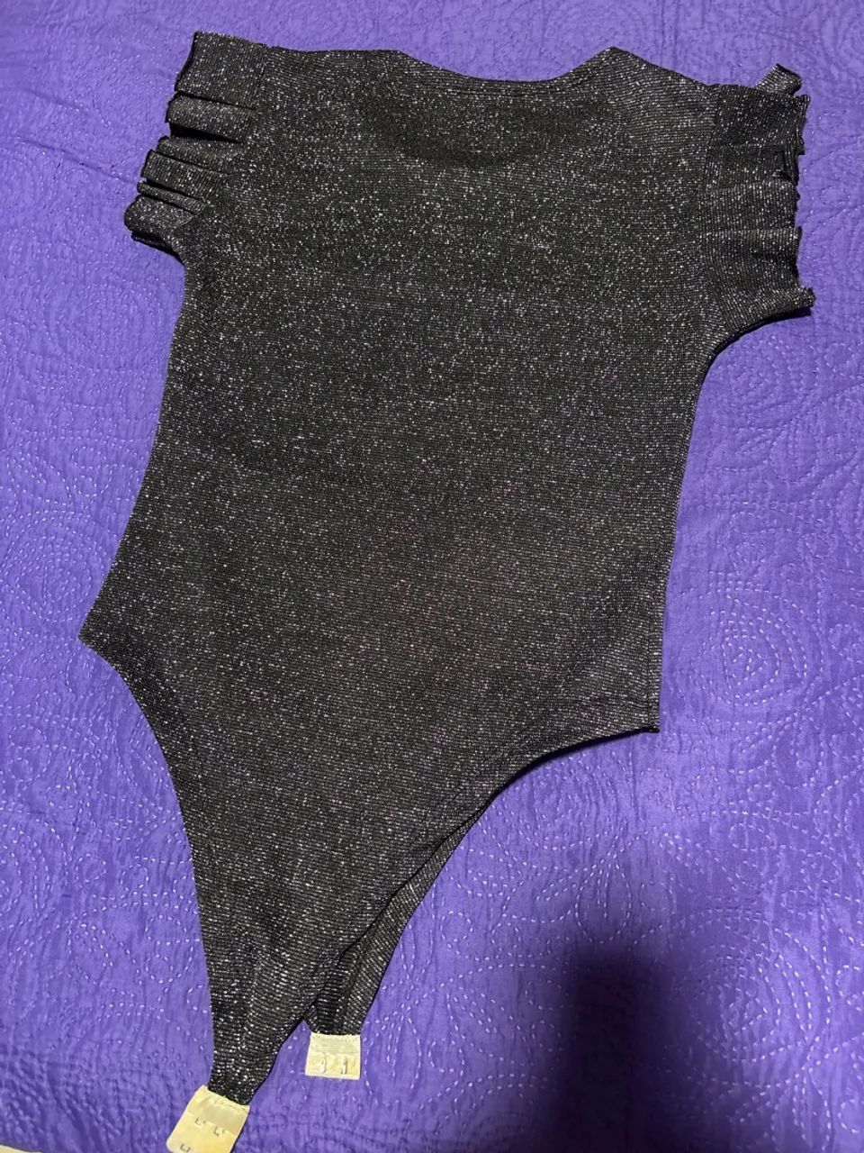 Body preto com brilho - Foto 2
