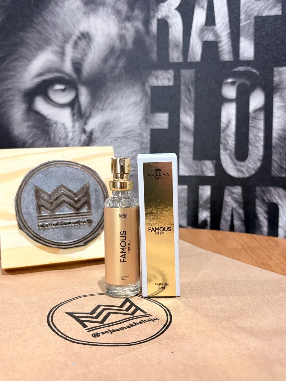 Perfume Importado Famous For Her Fame 15ml Amakha Paris - Foto 2