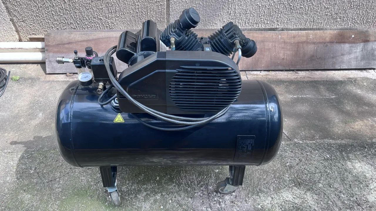 Compressor de Ar 110L 2HP 220V Schulz CSV 10/100 Pro - Foto 2
