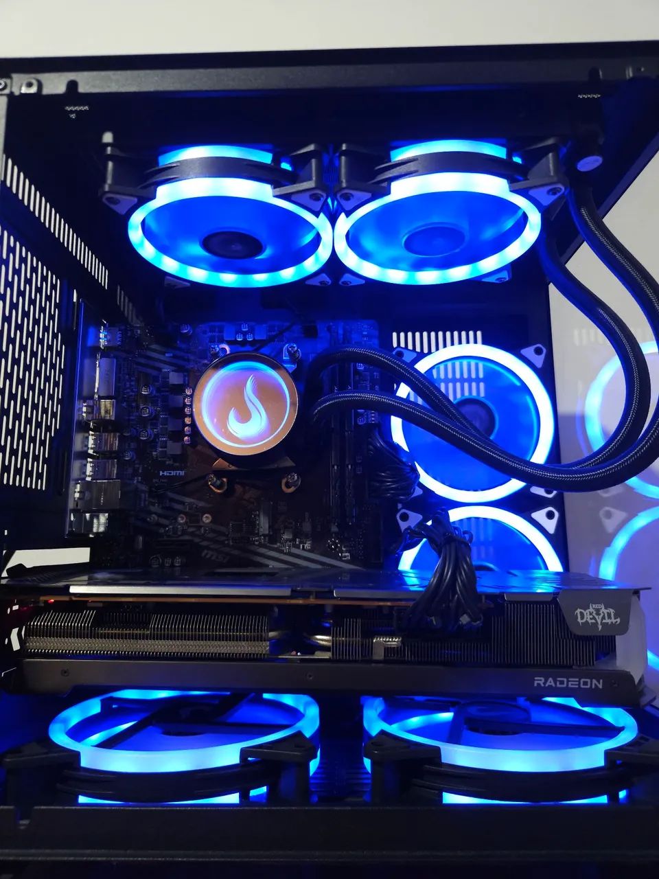 Pc gamer com Ryzen 5 5500 e RX 6700xt - Computadores e Desktops