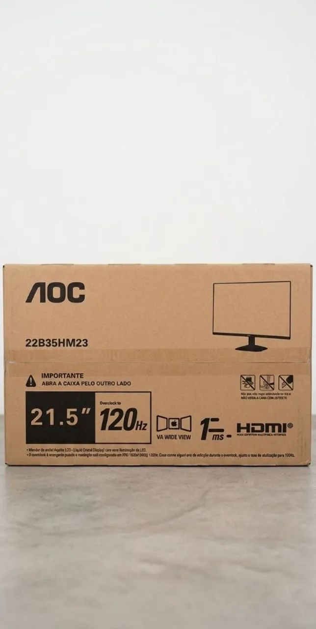 Monitor AOC 21'5 - 120hz 1 ms - Foto 2