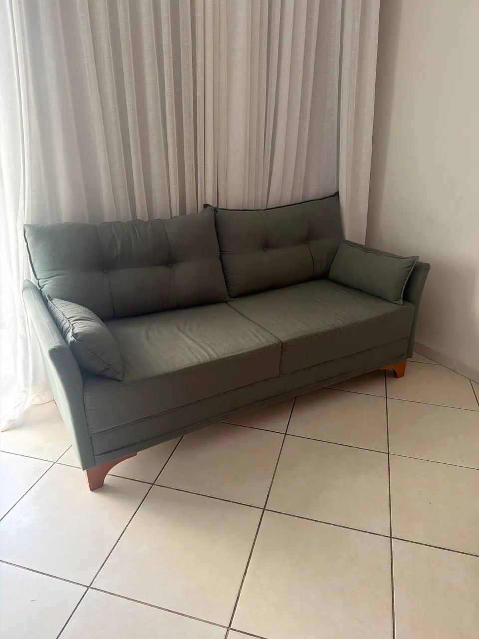 Sofá em linho - Foto 4