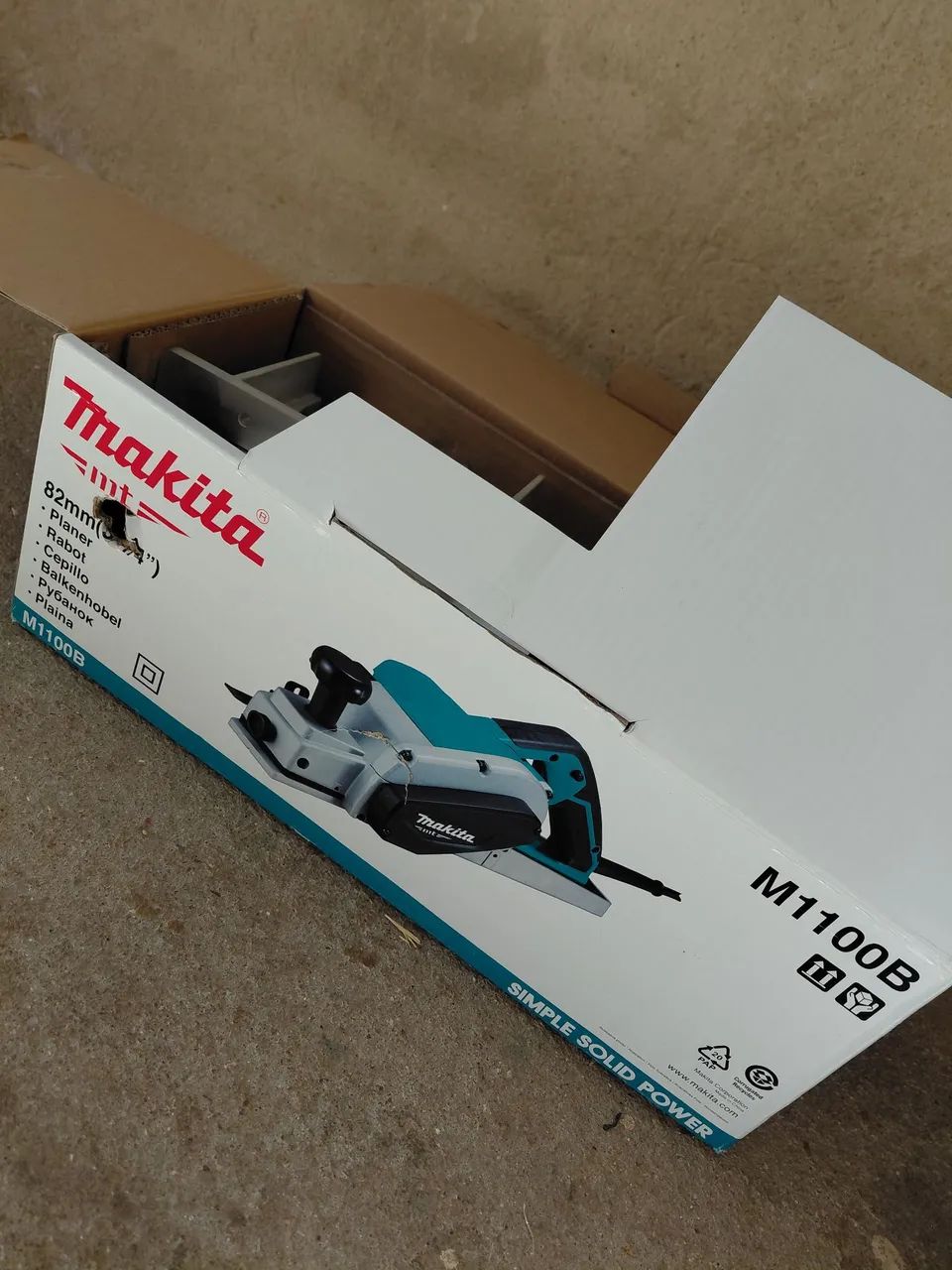 Plaina makita