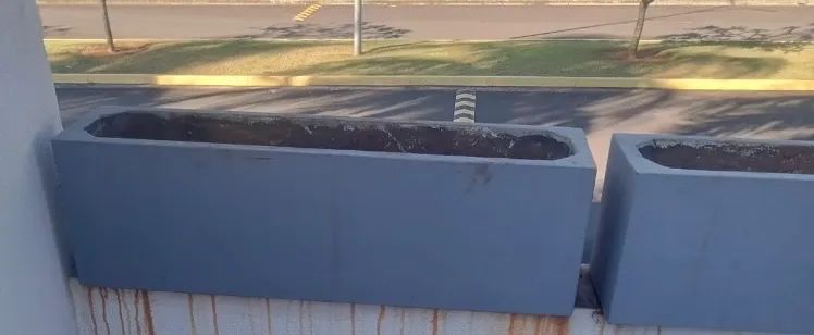 Vaso de planta de concreto  - Foto 3