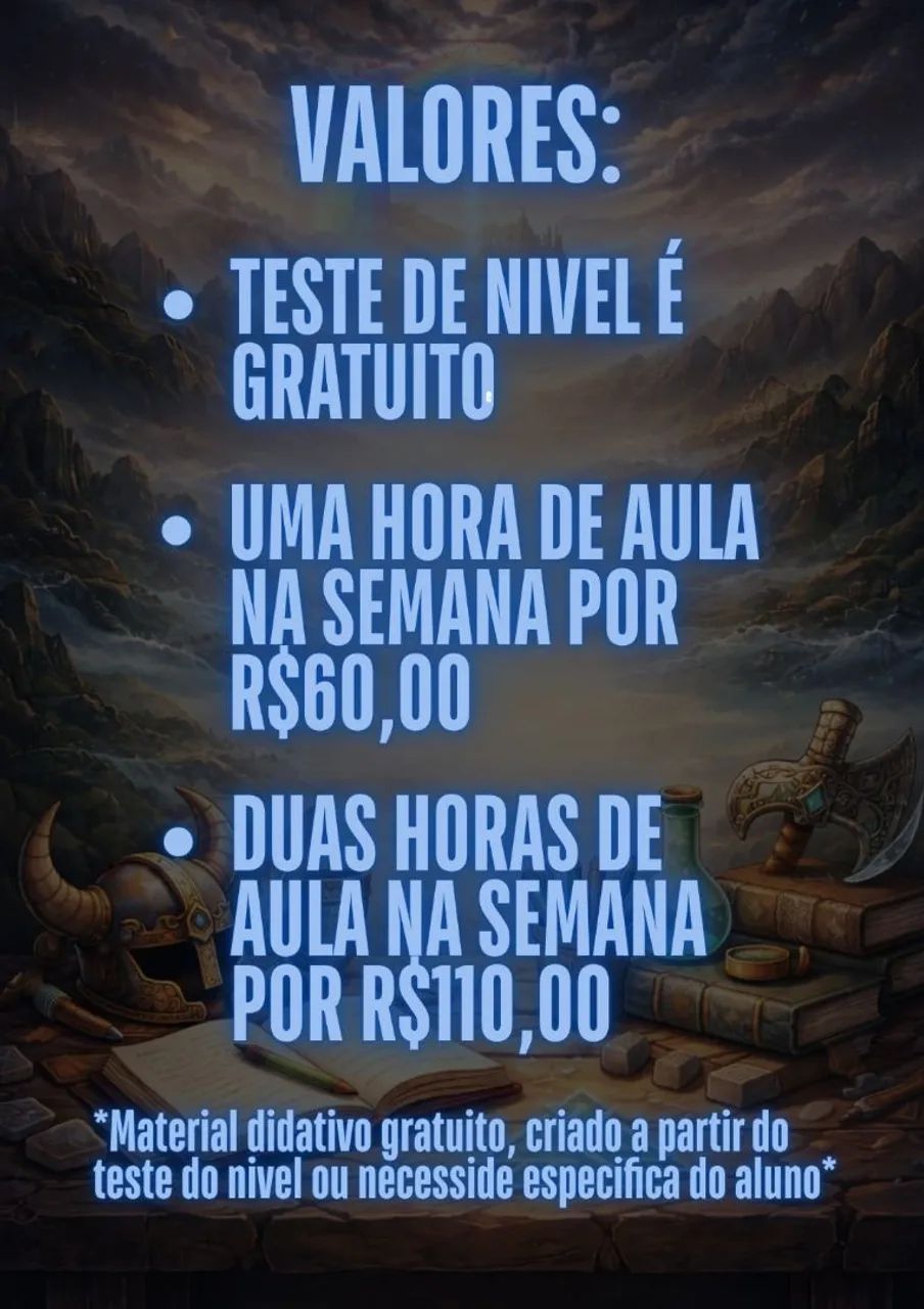 Aula de Inglês  - Foto 2