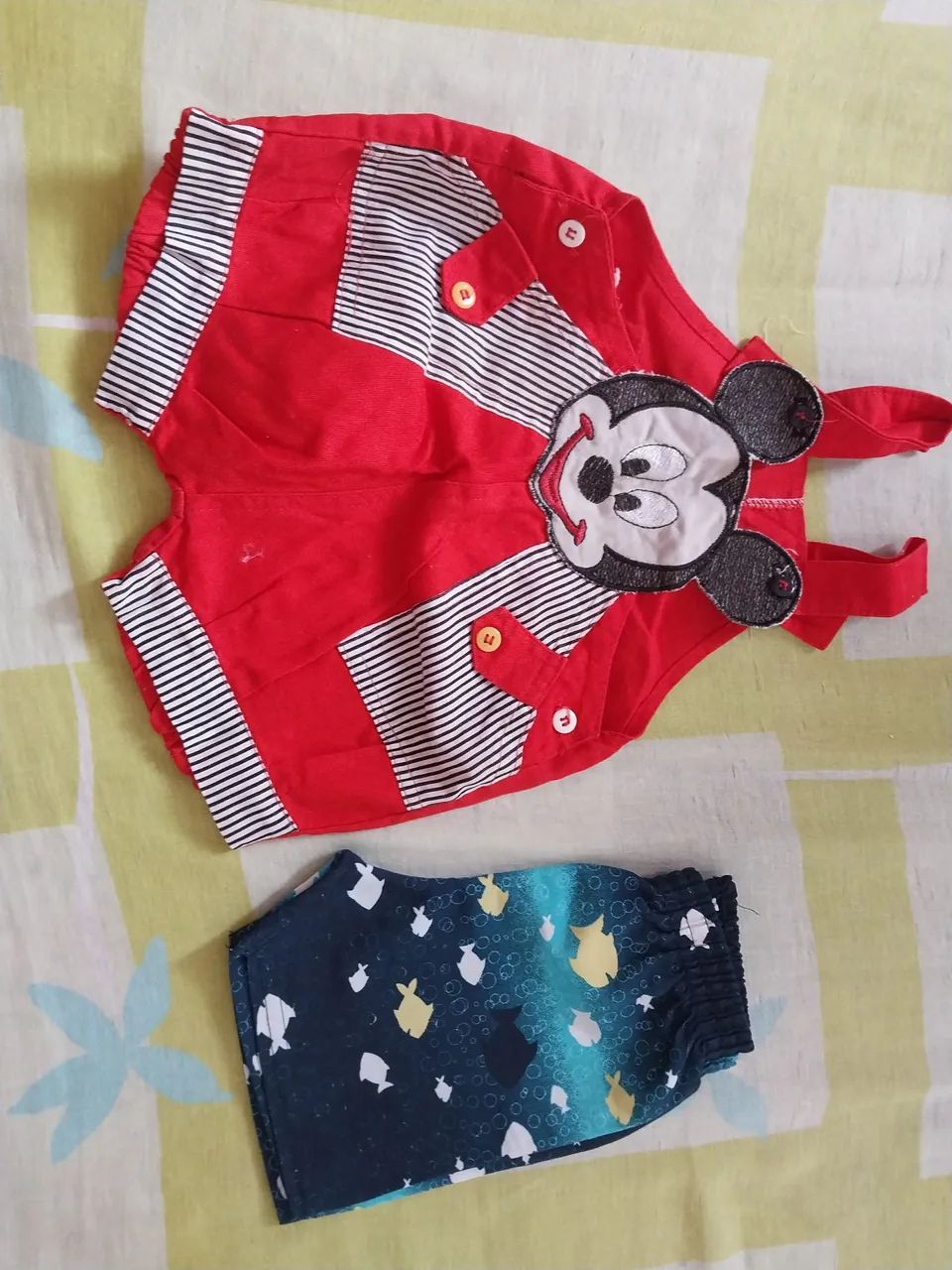 Lote bebe menino verão tamanho G  - Foto 3