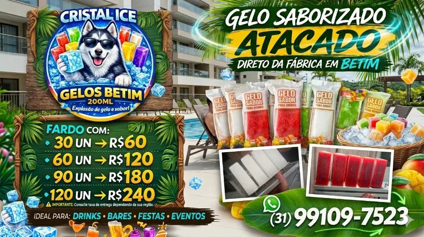  Síndicos e Condomínios - Gelo Saborizado 200ml para Festas e Drinks  - Foto 2