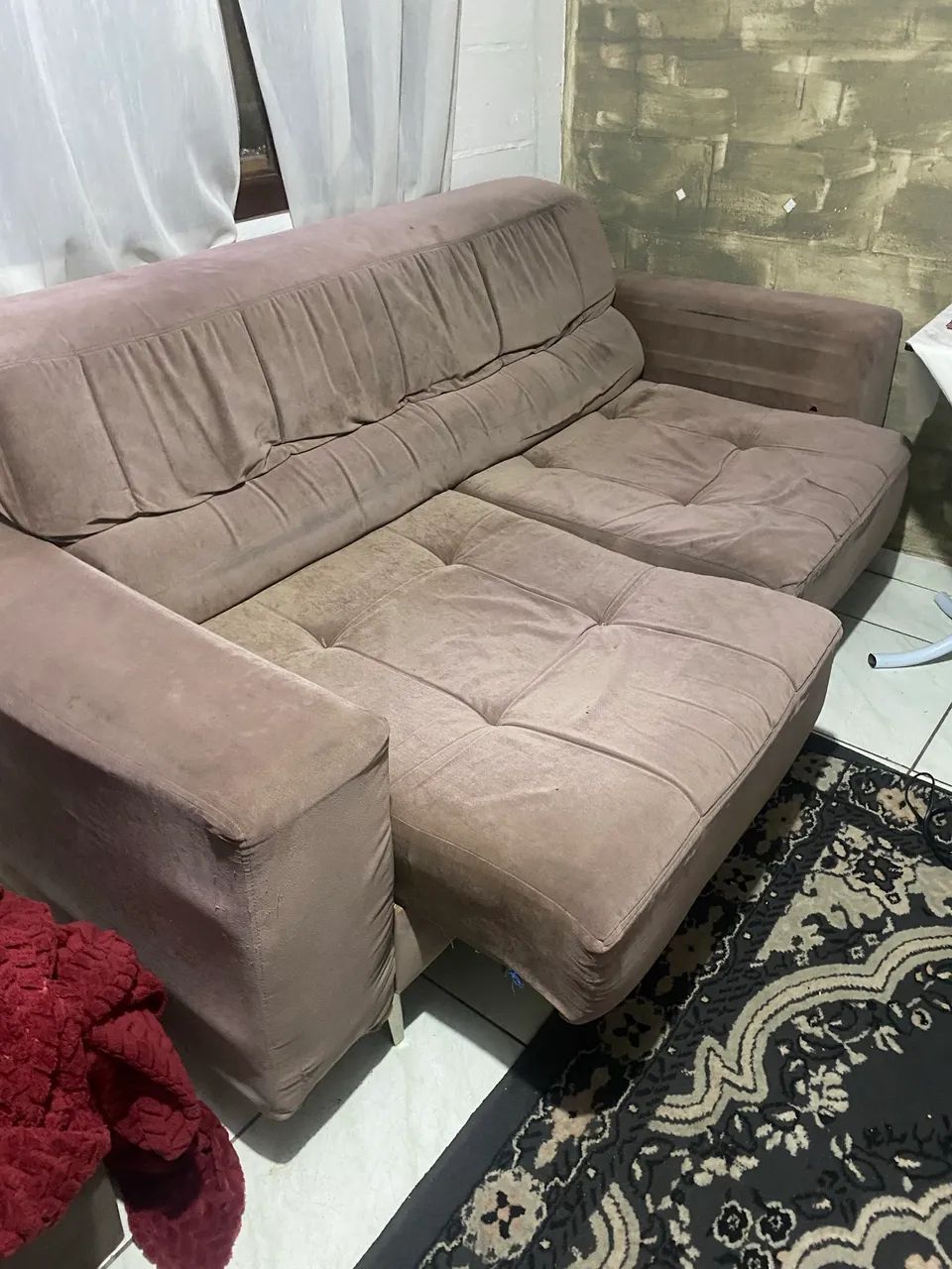 Sofá cama apenas com marca de uso 65581374943491122
