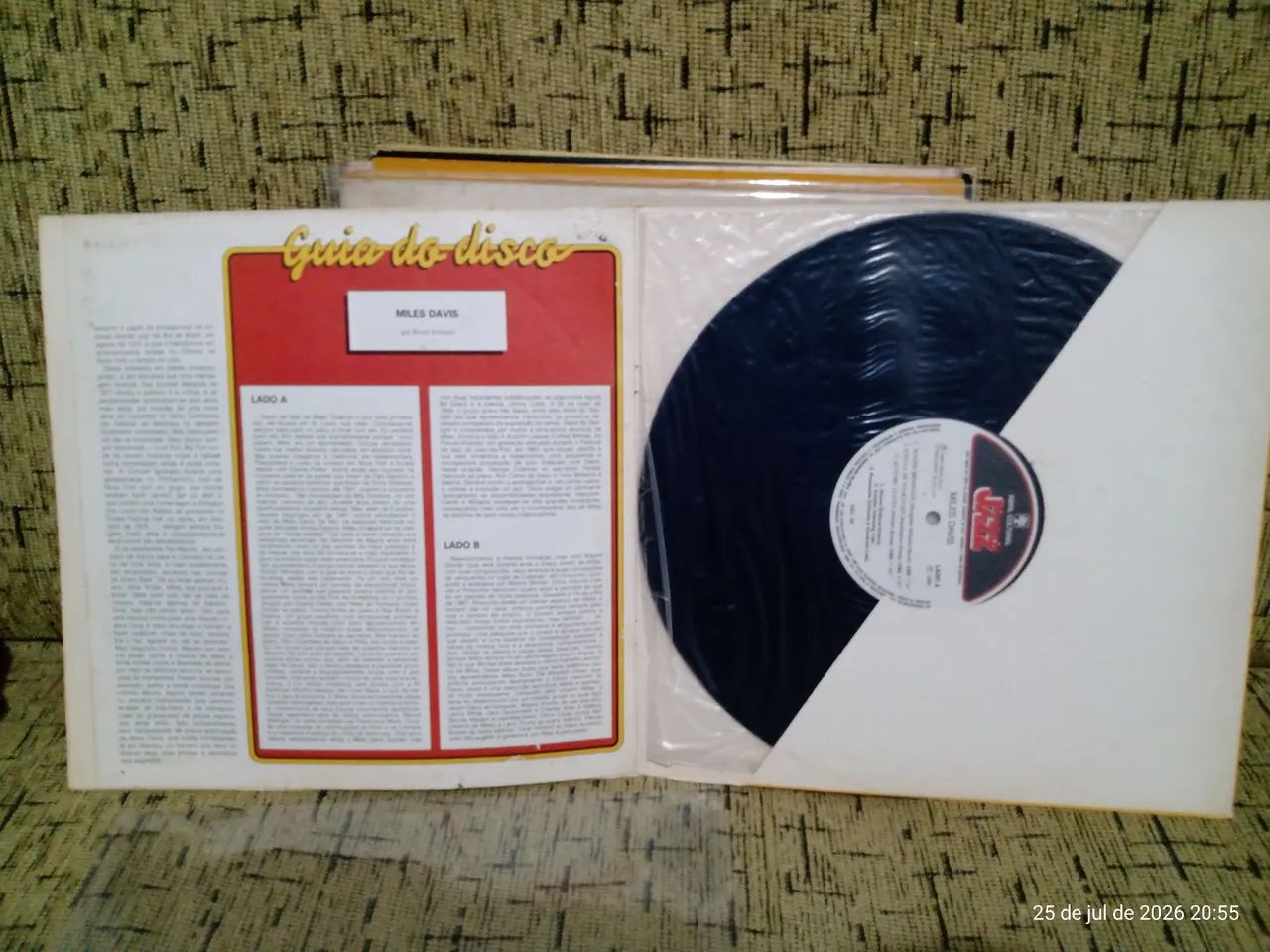 Disco gigantes do jazz Miles Davis  - Foto 3