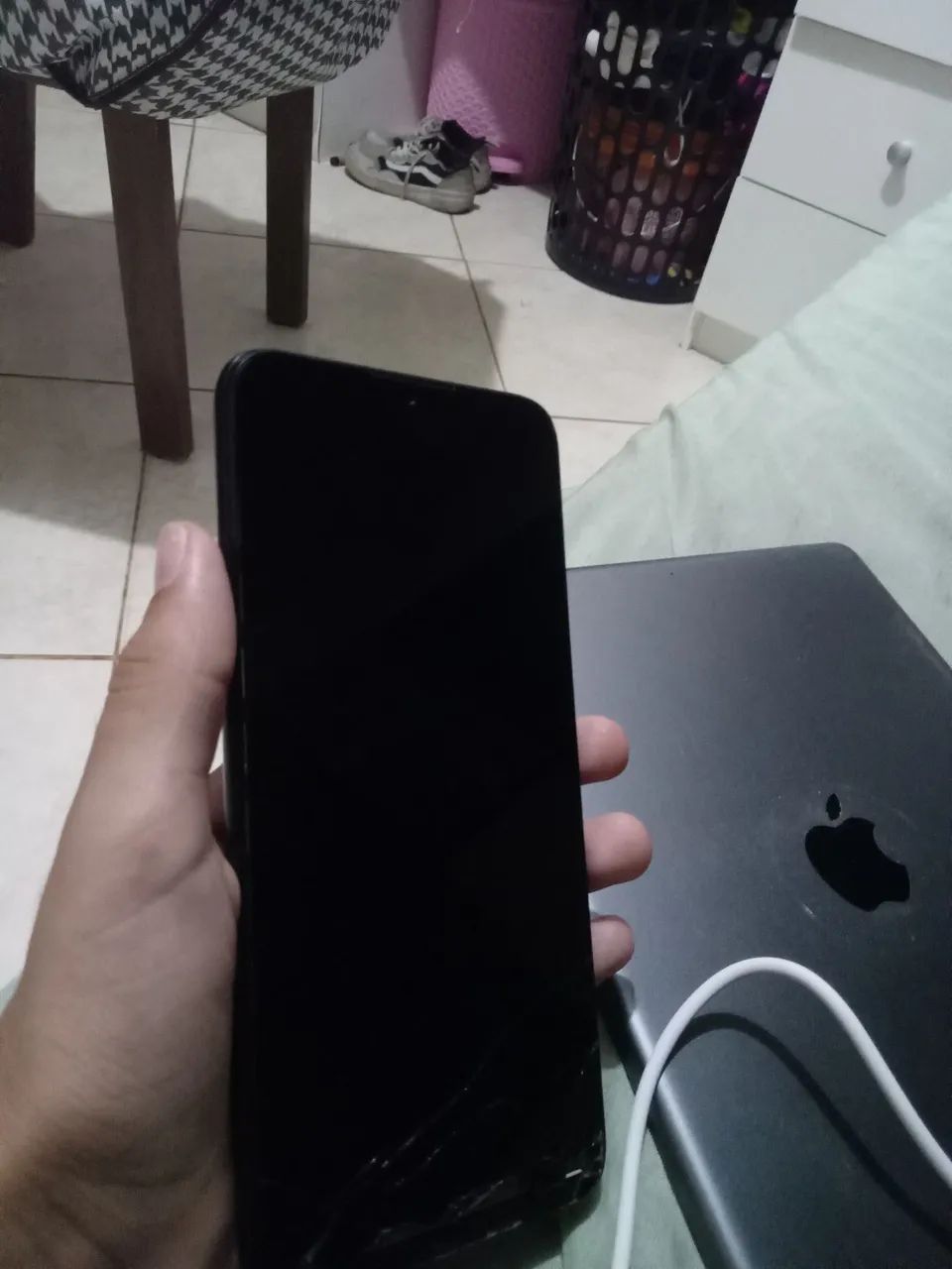 Nokia c20 com defeito na tela