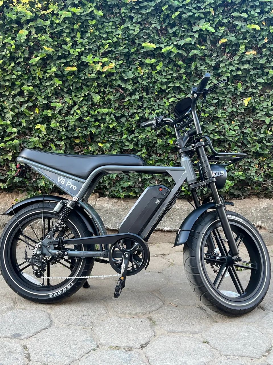 V8 pro 2026 Bluetooth seminova bike elétrica 