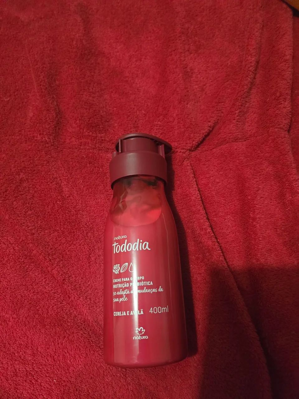 Hidratante Tododia Cereja e Avelã 400ml - Natura