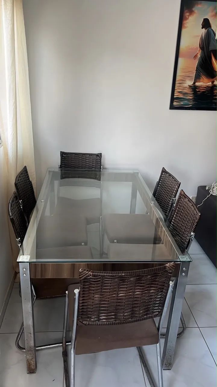 Mesa 6 cadeiras 