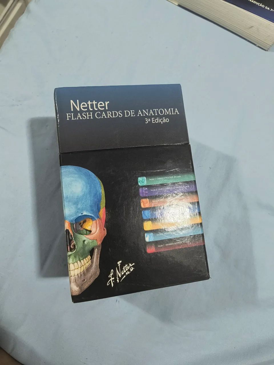Livro Flash Card de Anatomia - Netter
