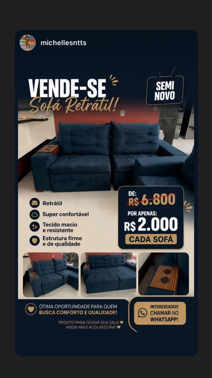 Vendo sofá