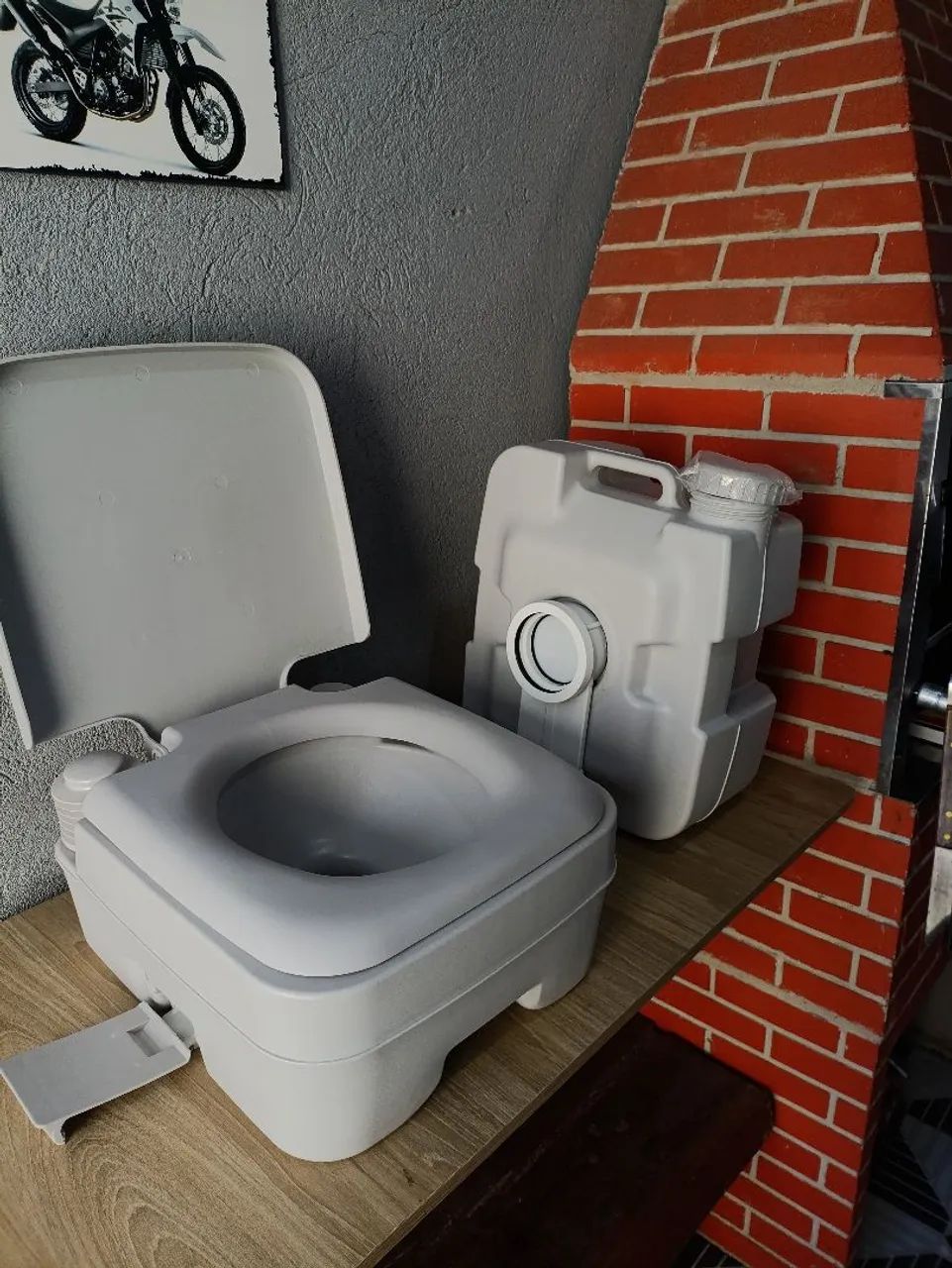 VASO SANITÁRIO ? PORTÁTIL ZERO SEM USO  - Foto 5