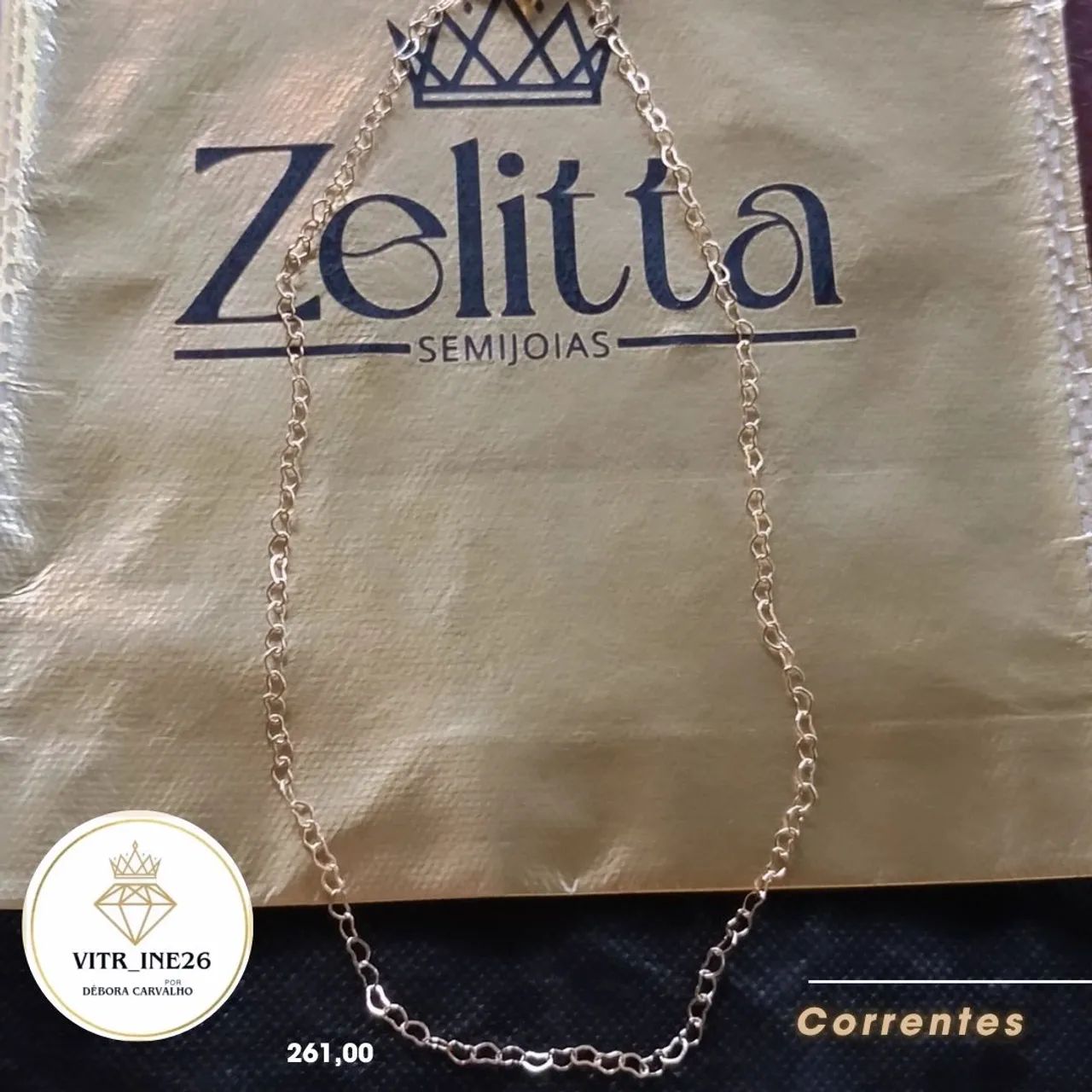 Corrente feminina zellita  - Foto 3