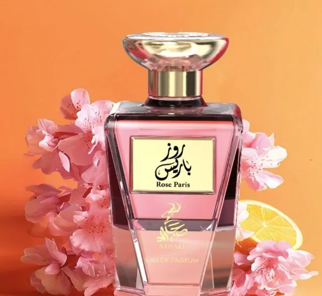 Perfume Árabe Sahari Rose Paris 90ML Eau de Parfum - Foto 3