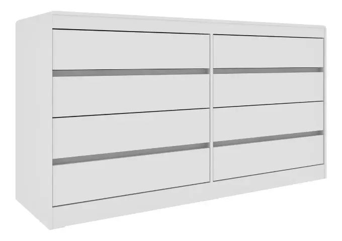 Cômoda Urban 8 Gavetas para Quartos Modernos - Foto 2