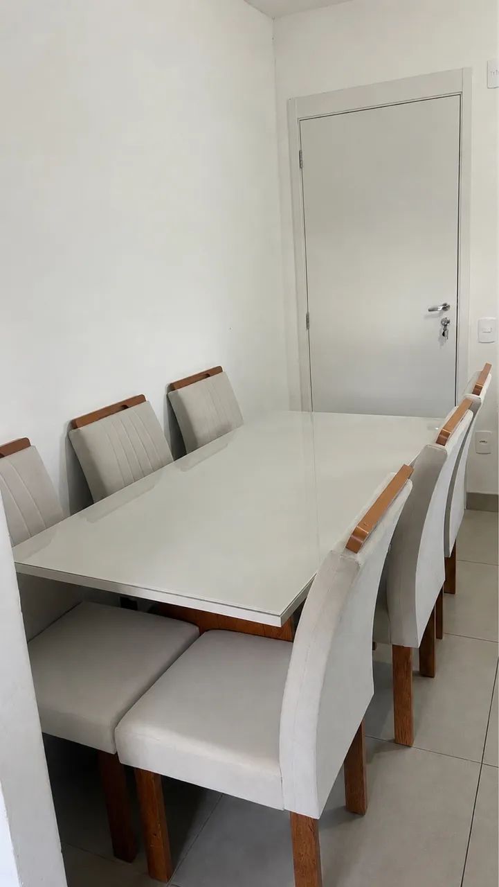 Mesa de Jantar 6 Lugares - Excelente Estado