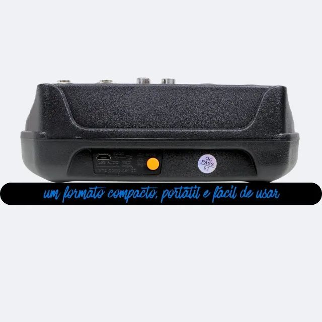 Mesa De Som Compacta Solus Click4 4 Canais - Foto 3