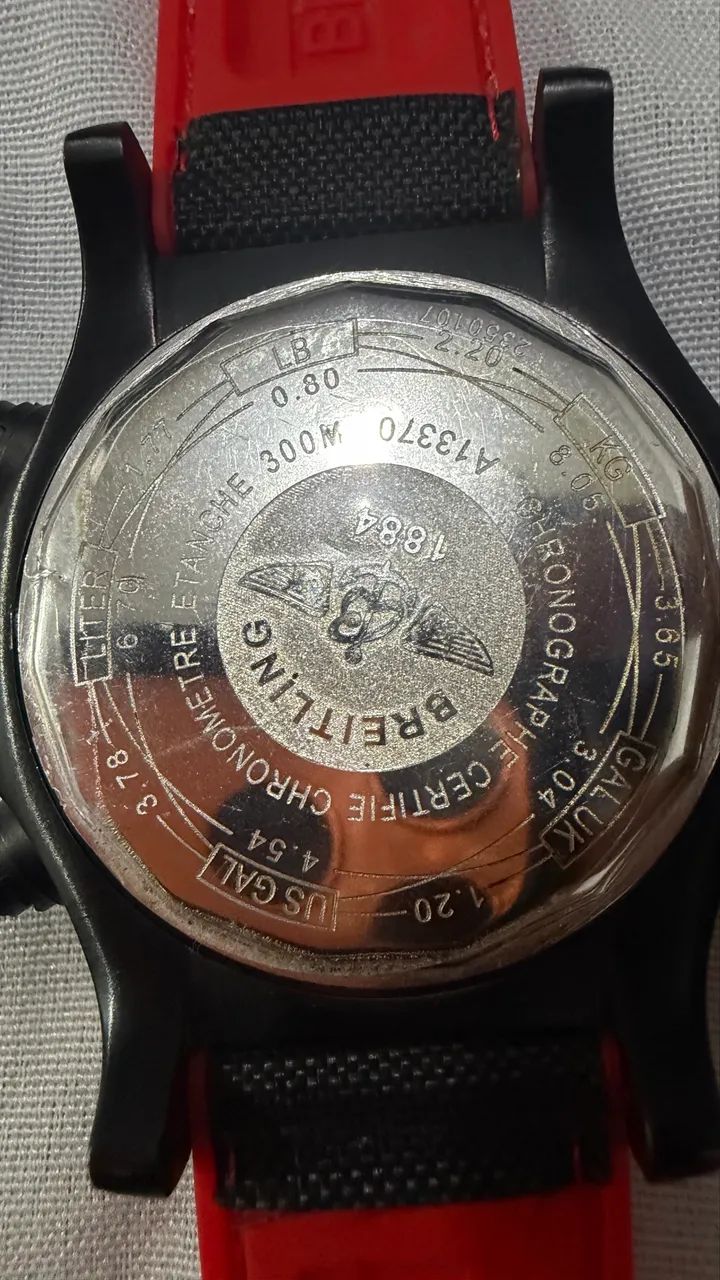 Breitling Avenger Skyland Vermelho - Foto 3