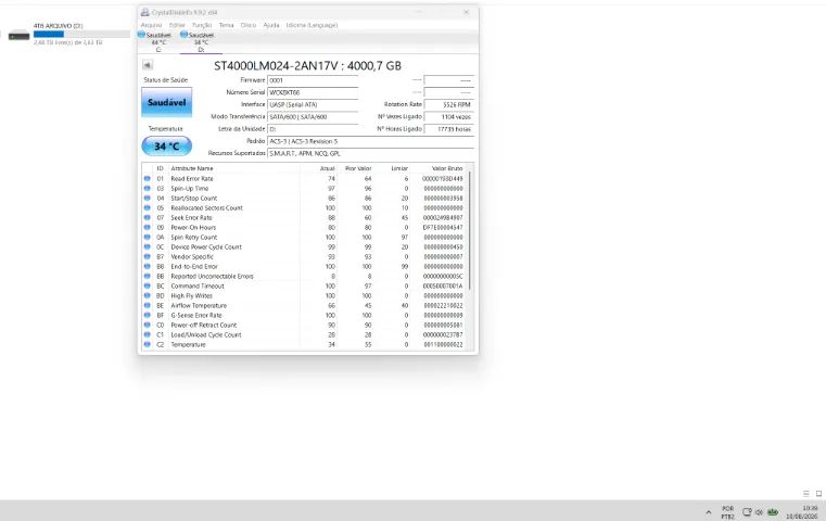 HD 4TB Seagate 2 Unidades - Foto 2