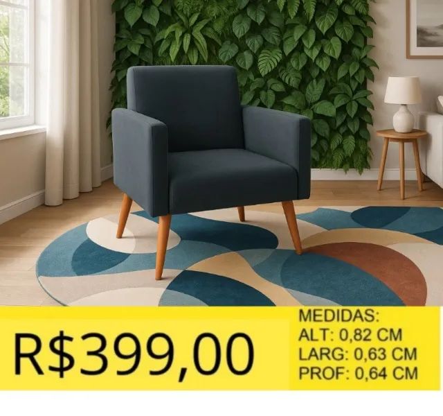 POLTONAS BEM CONFORTAVEL A PRONTA ENTREGA - Foto 3