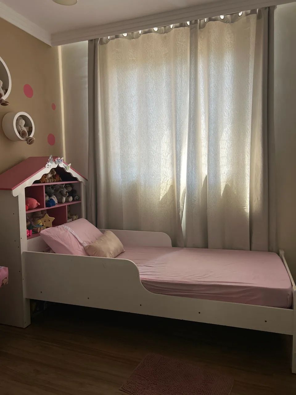 Cama casinha rosa - Foto 2