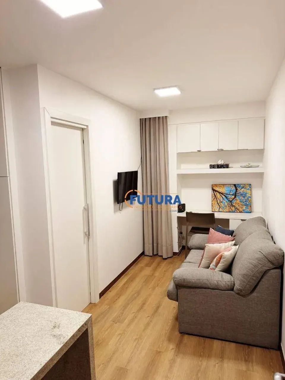 Excelente kit mobiliada 27 m², reformada QMSW 05 E. Monteserrat  Sudoeste. - Foto 3