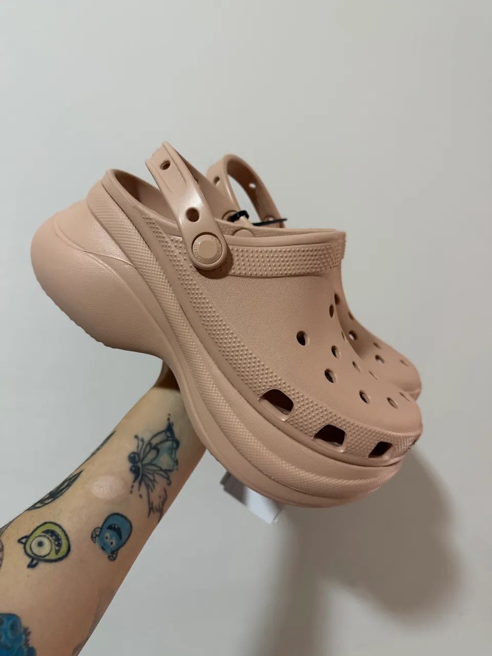 Crocs plataforma 36, novo