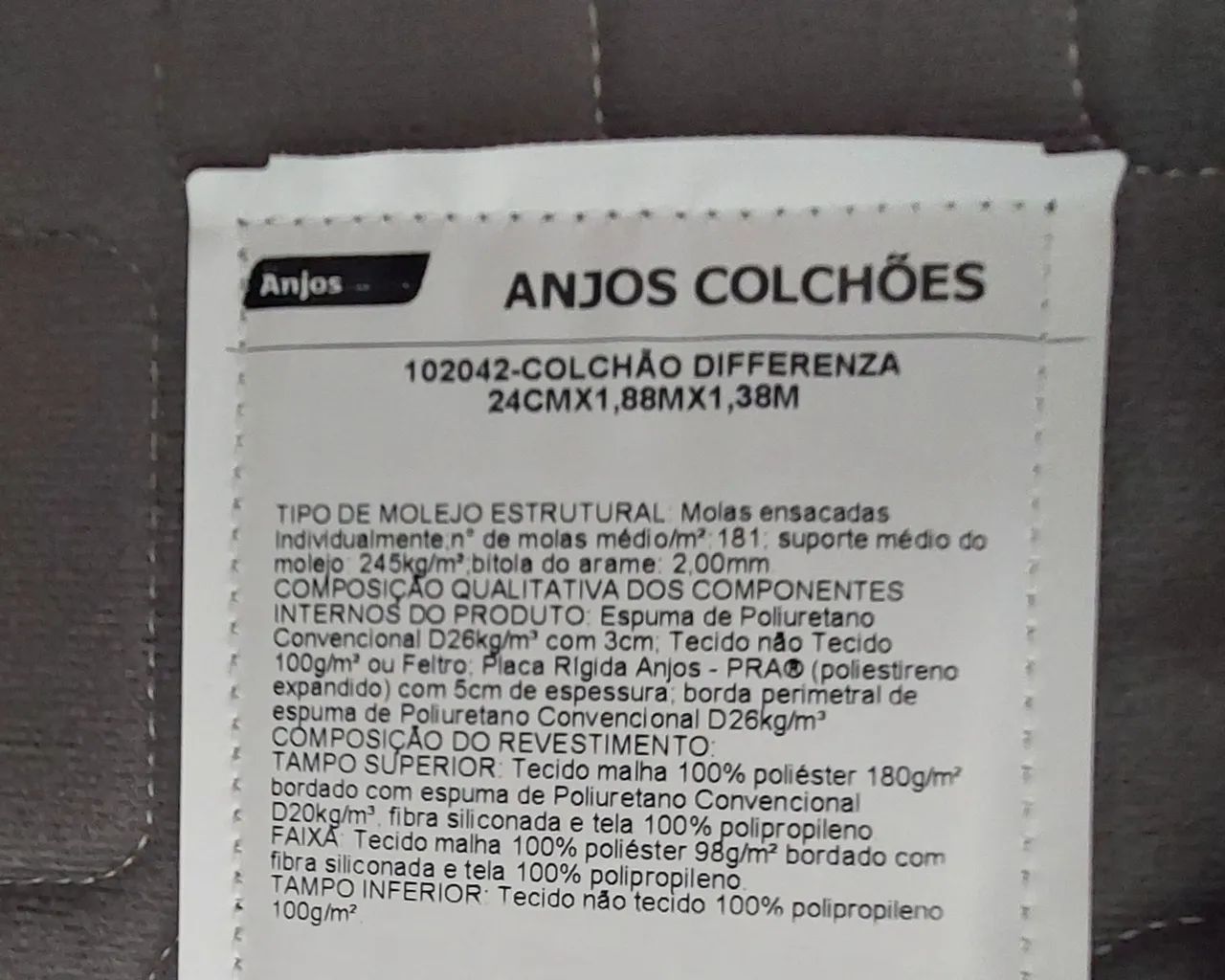 Cama box Anjo Colchões. - Foto 4