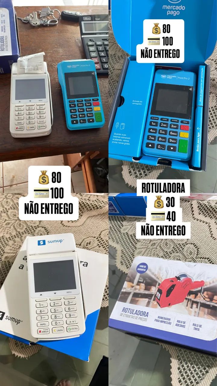 MÁQUINAS DE CARTÃO 