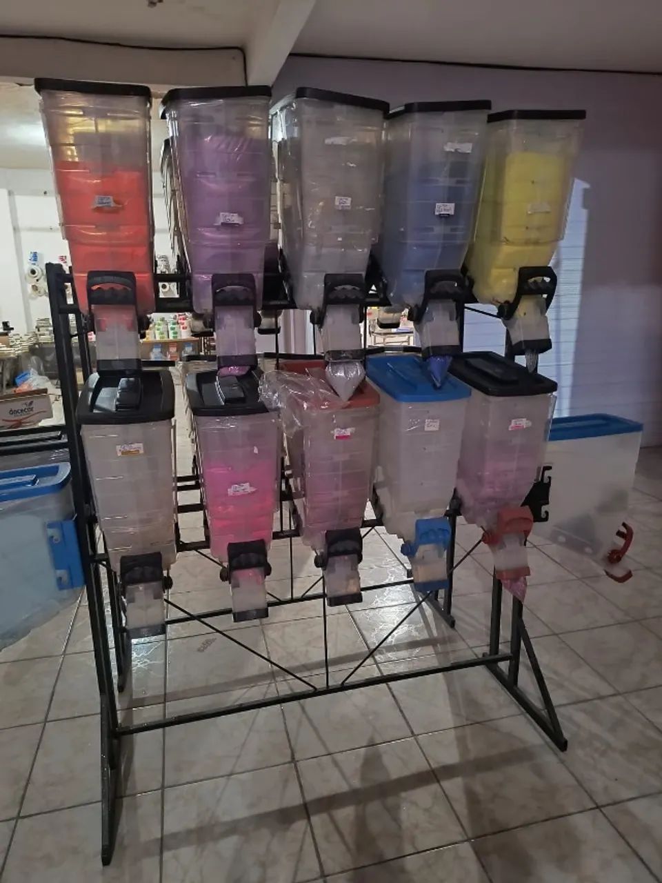 VENDO Expositor Dispenser 23 Módulos Grãos Ração - Foto 3