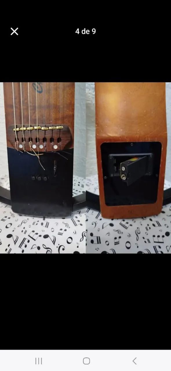 Violão Elétrico Caimbé 7 cordas vazado  - Foto 5