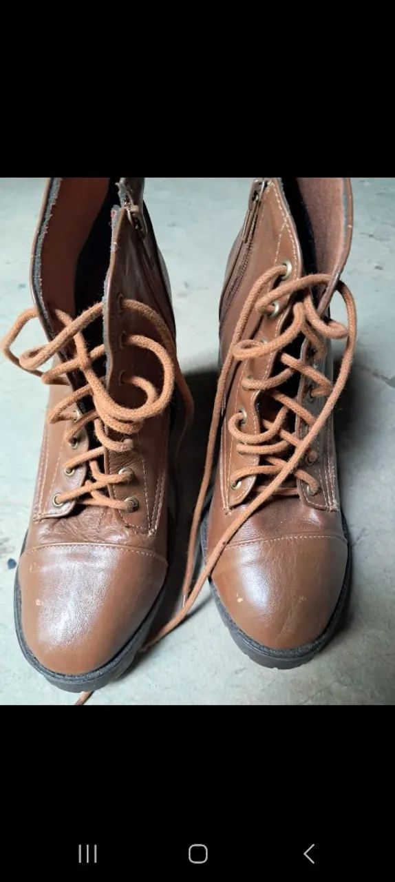 Bota marron 35 - Foto 2