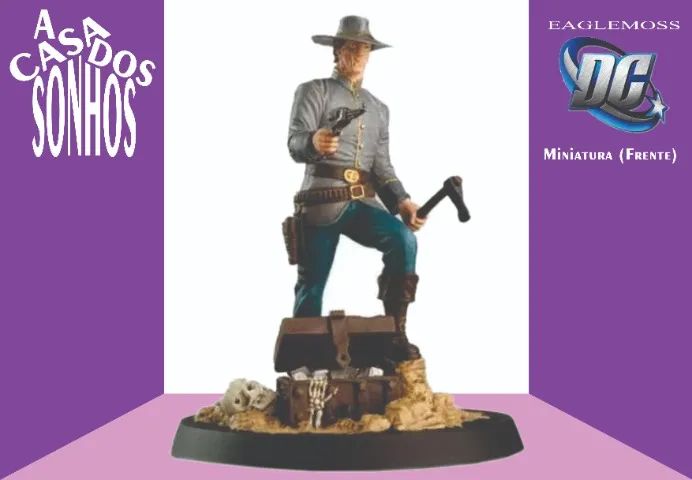 Coleçao de Miniaturas DC Eaglemoss Jonah Hex - Especial - Foto 2