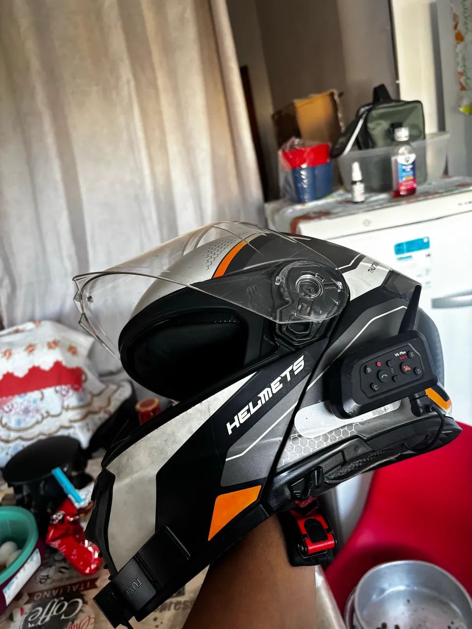 Capacete Tamanho M 57-58 ótimo estado 