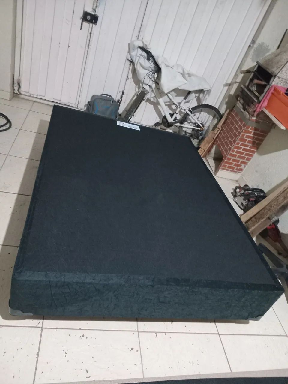 Cama box casal padrão 138x188 base nova - Foto 3