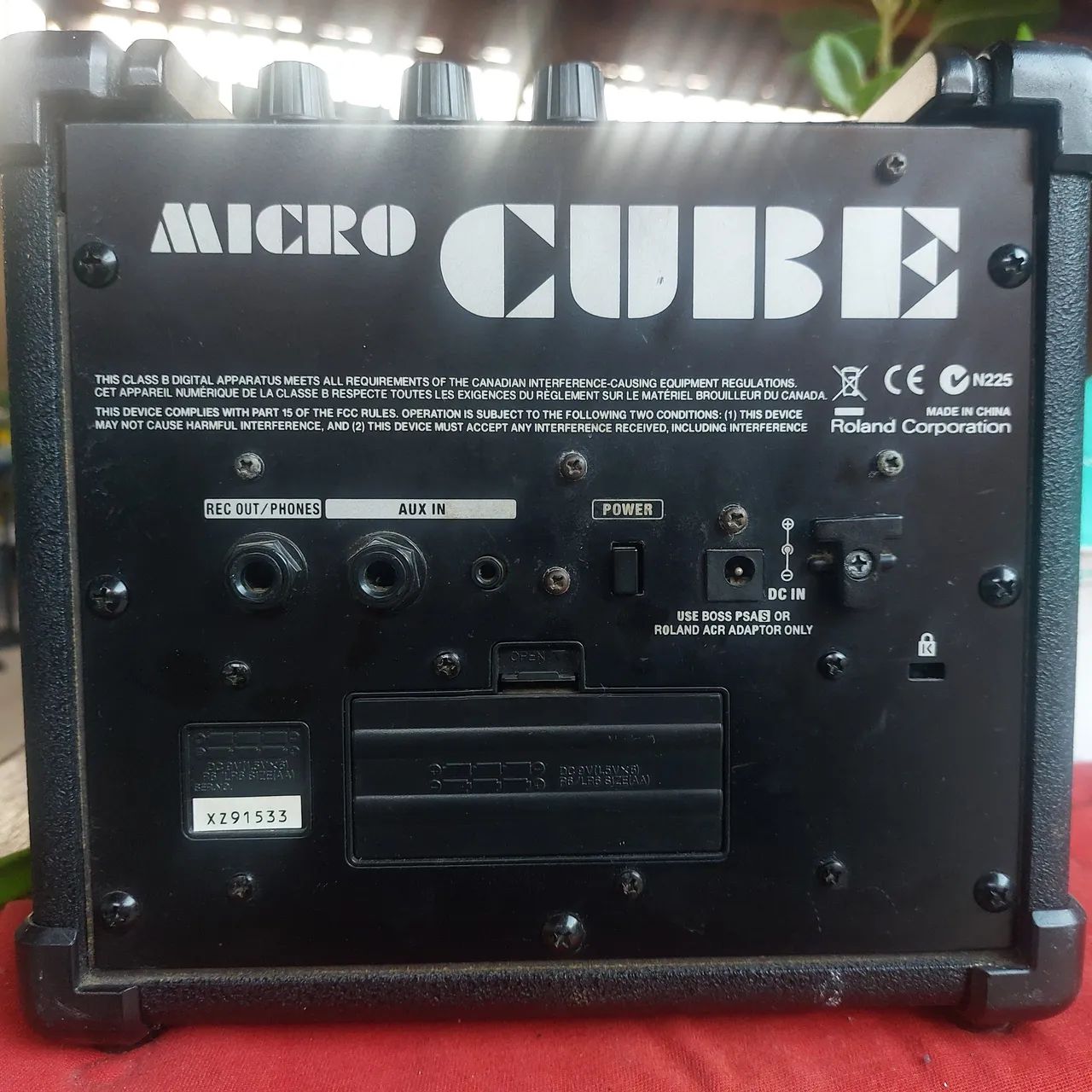 Micro Cubo Roland, Drive, delay, reverb, trêmulo, flanger, chorus - Foto 2