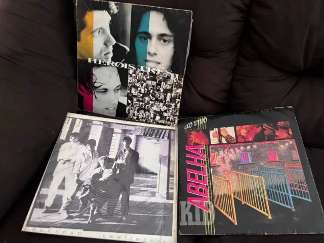 Discos de Vinil LP - Kid Abelha e Heróis Coleção - Foto 2