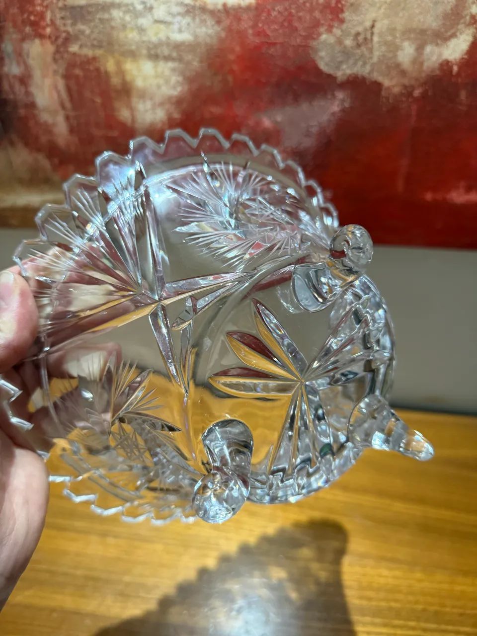 Compoteira de cristal  - Foto 3